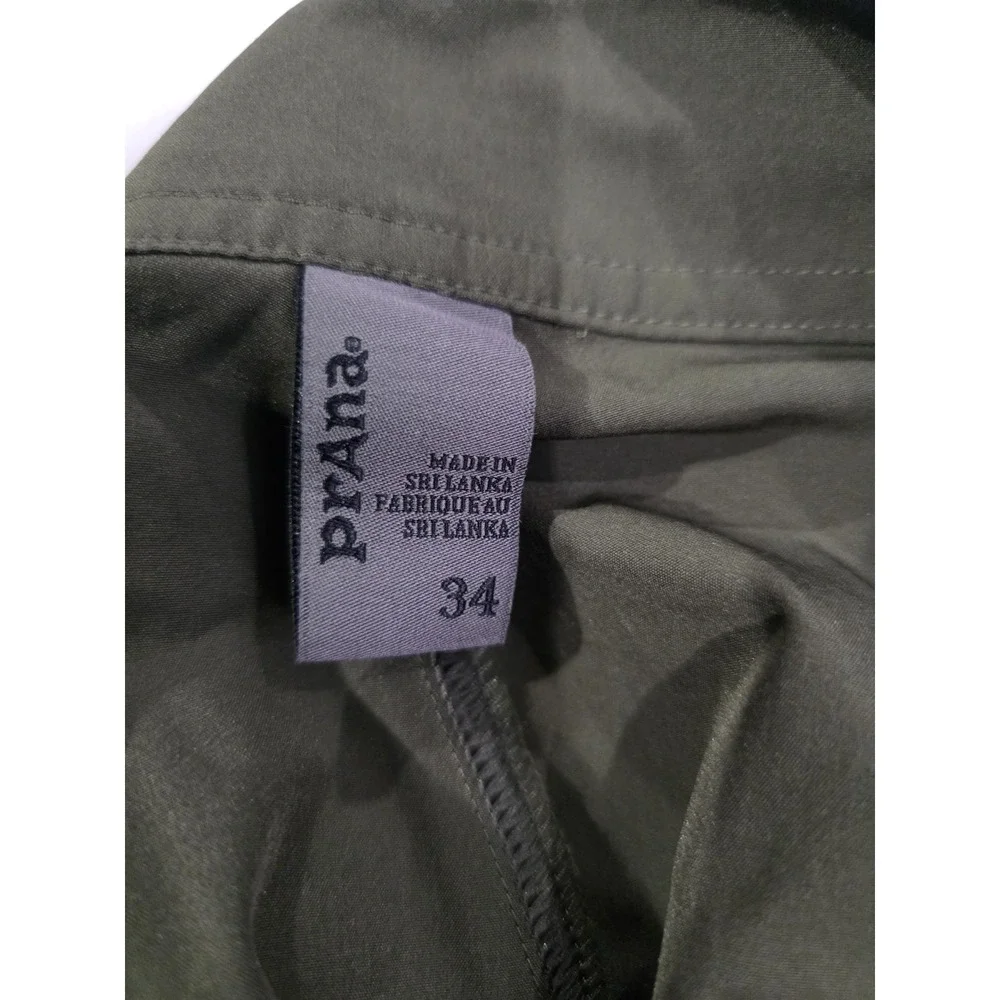 PRANA Men's Riveter Board Shorts Size 34 Peat Green 7